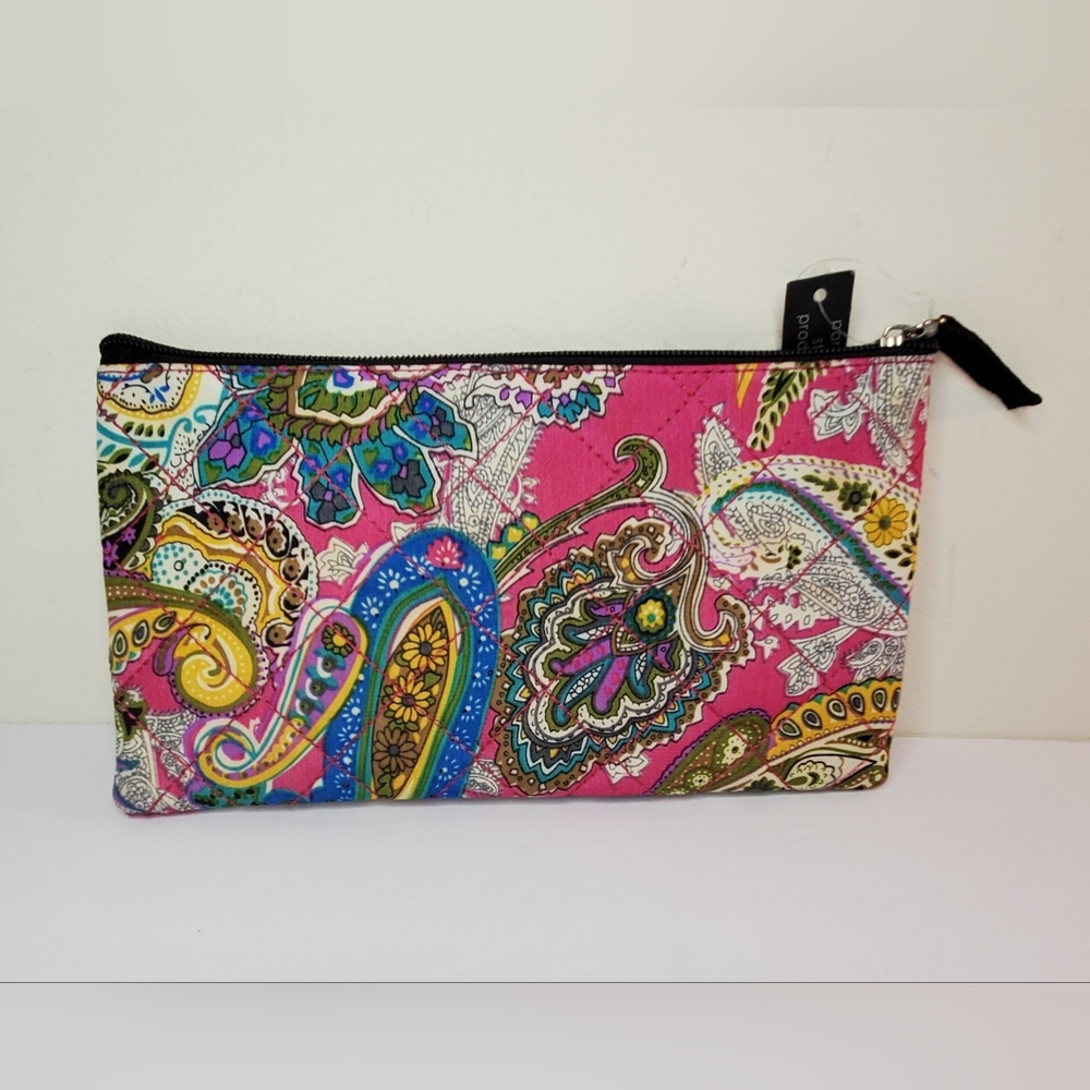 Parade Street Quilted Ladies Makeup Storage Pouch